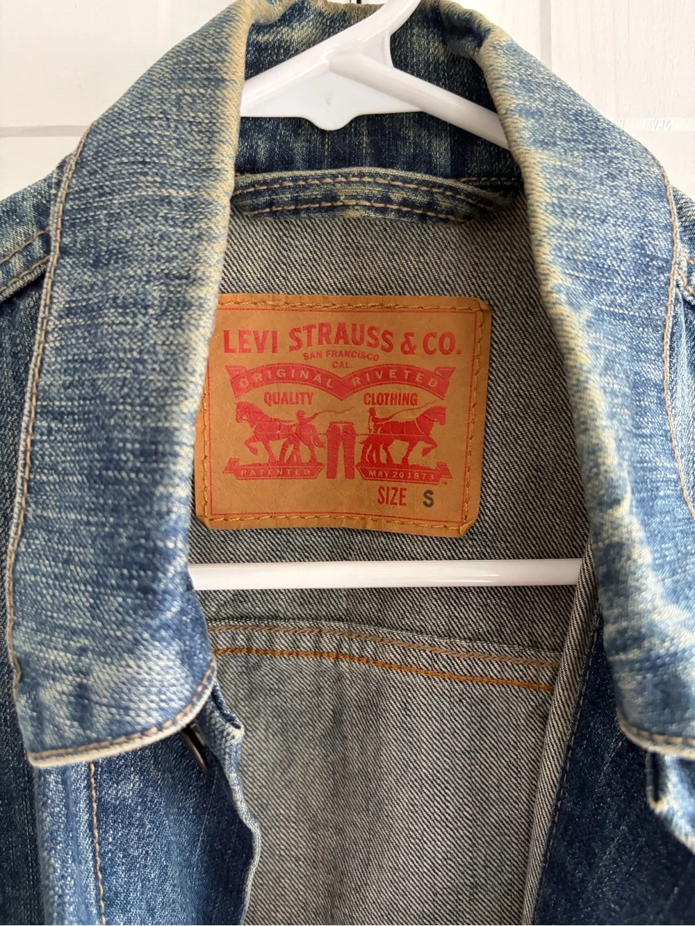 Levi's Blue Denim Trucker Jacket